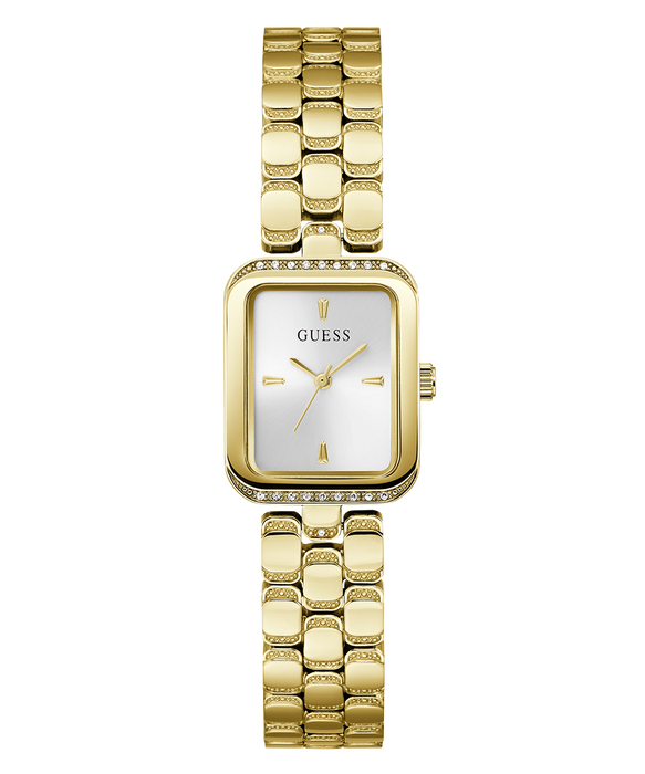 Guess Ladies Gold Tone Analog Watch