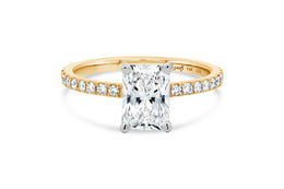 1.56CTW Lab Grown Radiant Cut Engagement Ring