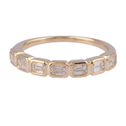 0.70CTW Lab Grown Diamond 7 Stone Ring