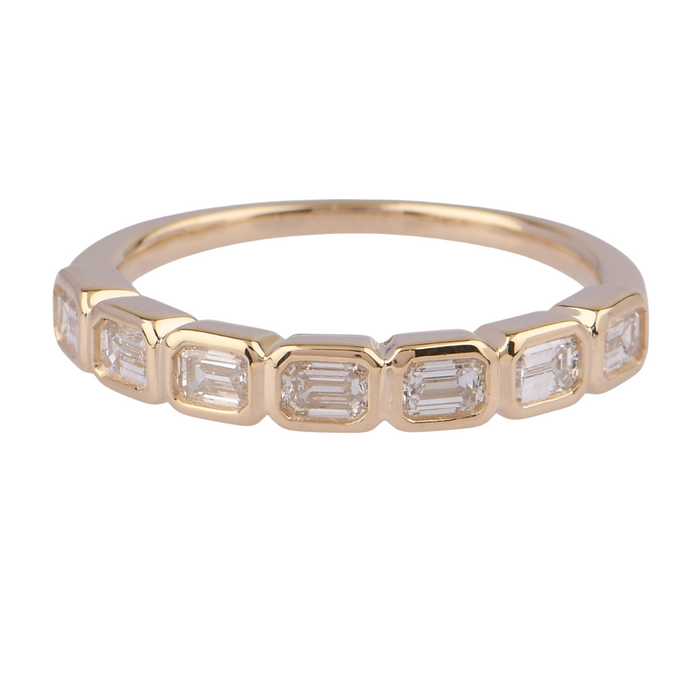 0.70CTW Lab Grown Diamond 7 Stone Ring