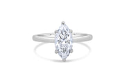 1.58CT Lab Grown Marquise Diamond Engagement Ring