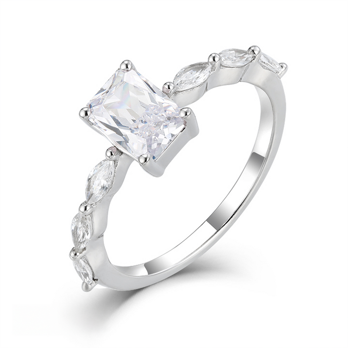 Casablanca Clear Stone CZ Ring