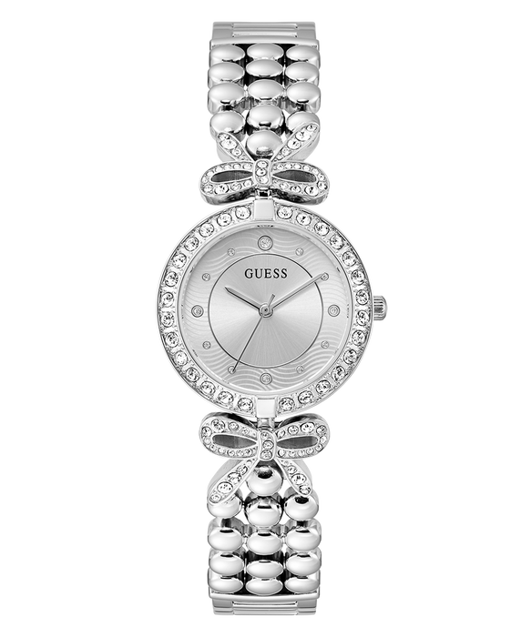 Guess Ladies Silver Tone Watch
