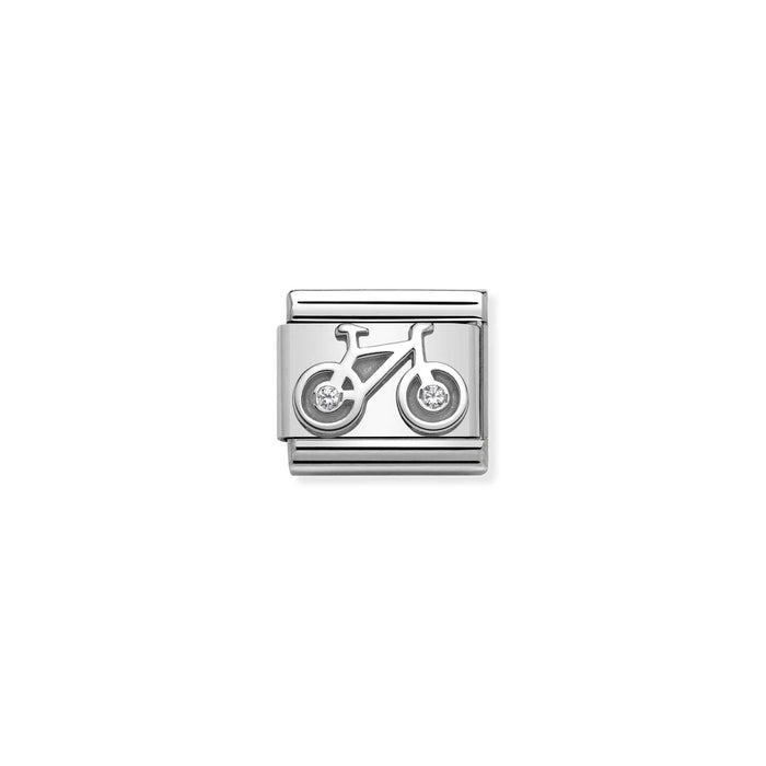 Nomination Italy Classic Link CZ Bicycle Charm