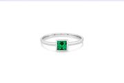 Casablanca Crystal Emerald Ring