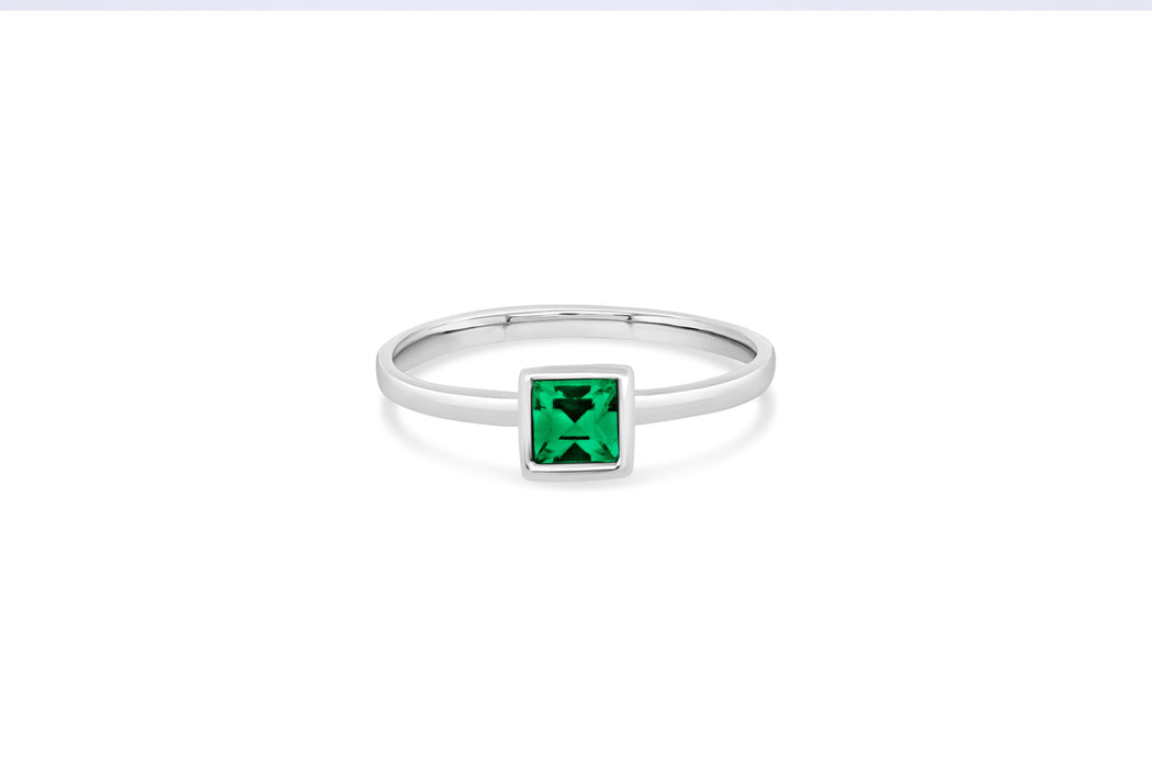 Casablanca Crystal Emerald Ring
