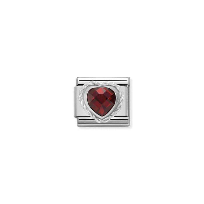 Nomination Italy Classic Link Red Heart Charm
