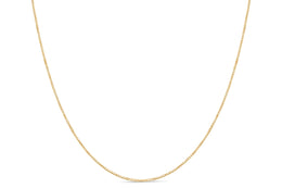 Yellow Gold Plated Sterling Silver Box Chain