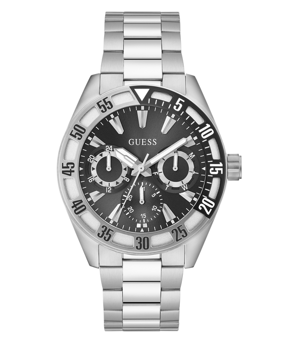 Guess Men's Black Multi-Function Watch