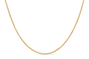 1.1mm Sterling Silver Wheat Chain