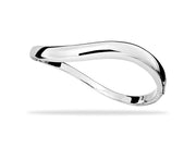 Casablanca Silver Wave Bangle