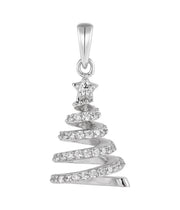 Casablanca Sterling Silver Spiral Tree Necklace