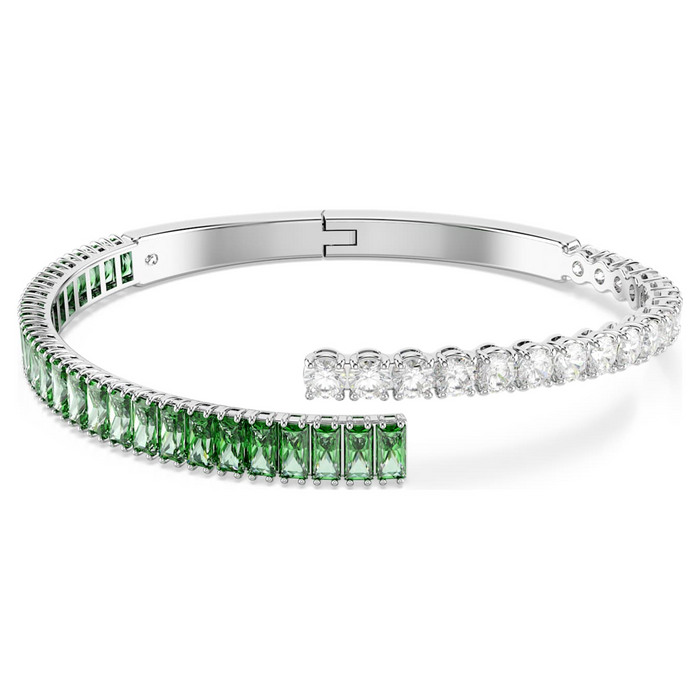Swarovski Matrix Bangle: Green