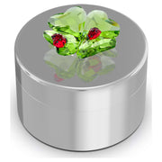 Swarovski Idyllia Clover & Ladybug Decorative Figurine Box