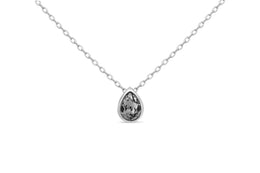 Casablanca Black Crystal Necklace