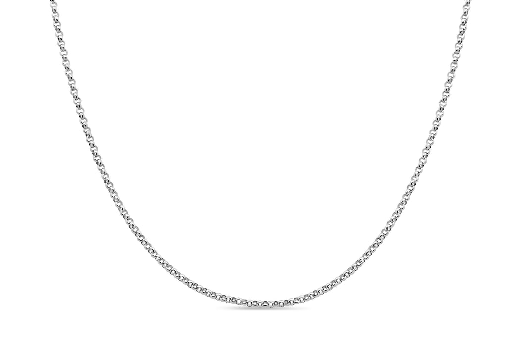 Silver Rolo Chain