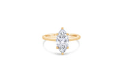 2.02CT Lab Grown Marquise Diamond Engagement Ring