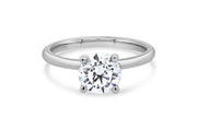 1.50CT Lab Grown Round Solitaire Engagement Ring