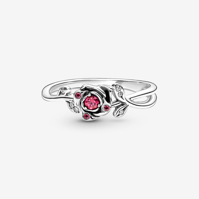 FINAL SALE - Pandora Beauty and The Beast Rose Ring