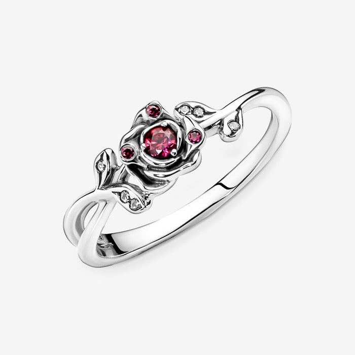FINAL SALE - Pandora Beauty and The Beast Rose Ring