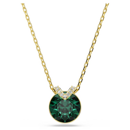 Swarovski Bella v Emerald Necklace