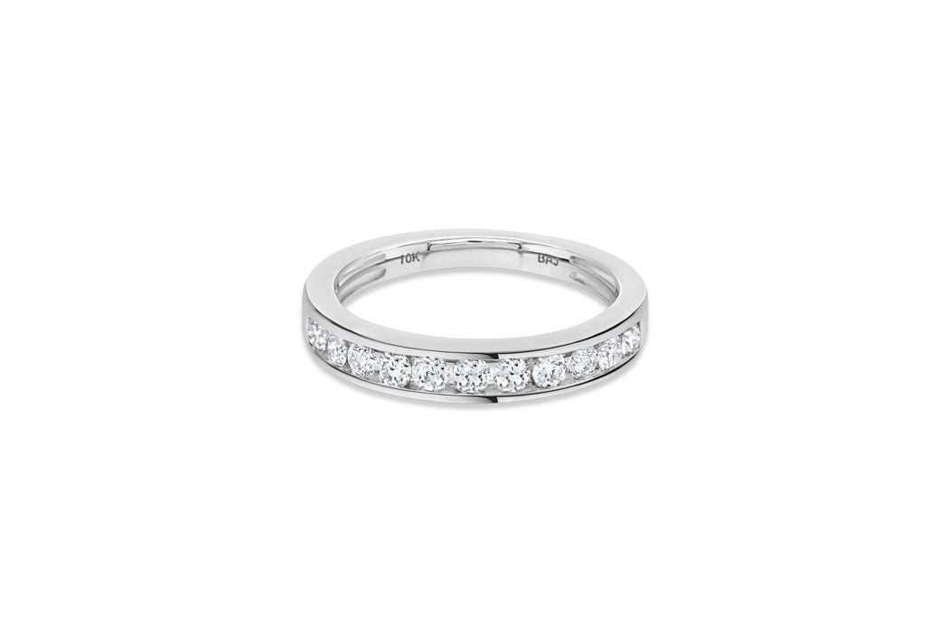 2.00CTW White Gold Natural Diamond Wedding Band
