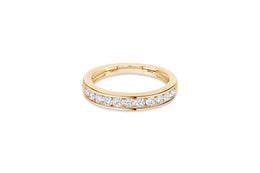 2.00CTW Yellow Gold Natural Diamond Wedding Band