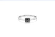Casablanca Black Crystal Ring