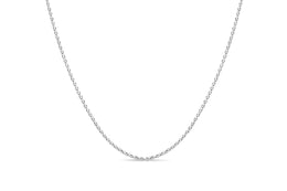 1.1MM Sterling Silver Wheat Chain