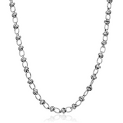 Steelx Stainless Steel Tie Up Link Chain Necklace