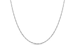 1.2mm Sterling Silver Singapore Chain