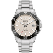 Bulova Marine Star White Dial Men's Watch