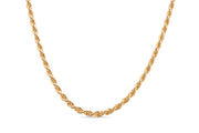 2.8MM Sterling Silver Rope Chain