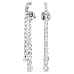 Swarovski Matrix Drop Stud Earrings