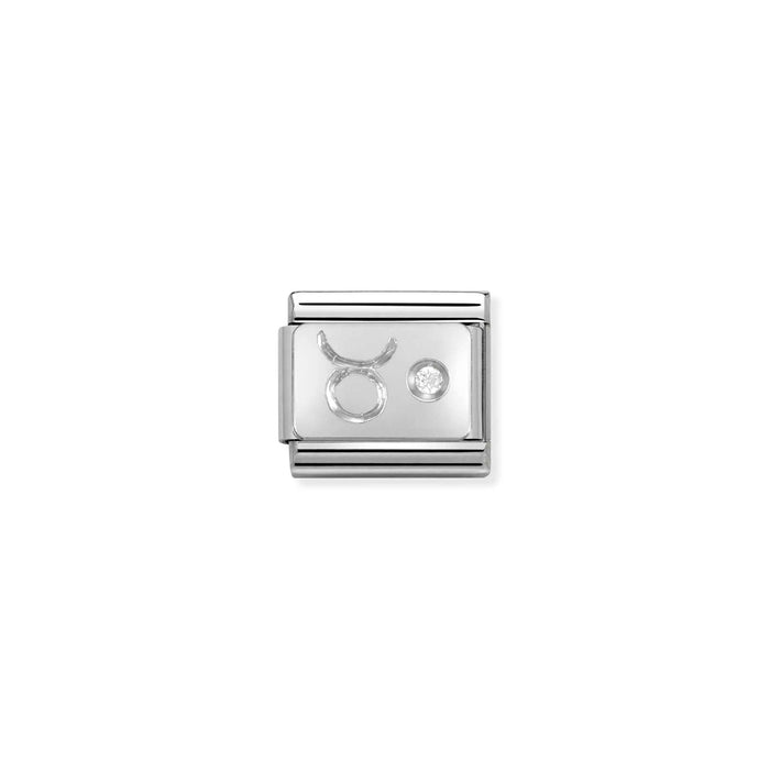 Nomination Italy Classic Link Taurus Silver Charm