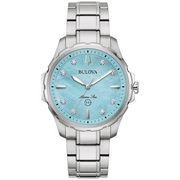 Bulova Marine Star Light Blue Dial Women's Watch