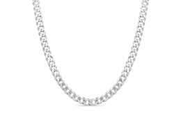 Sterling Silver 5.1MM Curb Chain