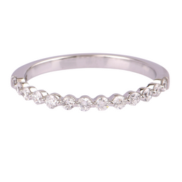 .33CTW Lab Grown Diamond Round Bubble Band