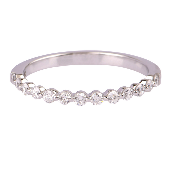 .33CTW Lab Grown Diamond Round Bubble Band