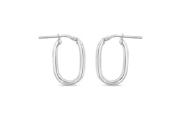 Casablanca U-Hoop Earrings
