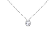 Casablanca Clear Crystal Necklace
