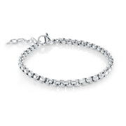 Italgem Junior Stainless Steel Polished 3.5MM Round Box 6+1