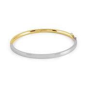 Italgem Veloria Mini Stainless Steel Yellow Gold Plated 2.5MM Flat 5.5