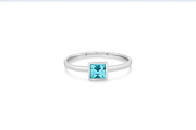 Casablanca Crystal Aquamarine Ring
