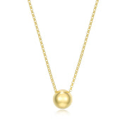 Elle Genesis Sterling Silver Ball Necklace