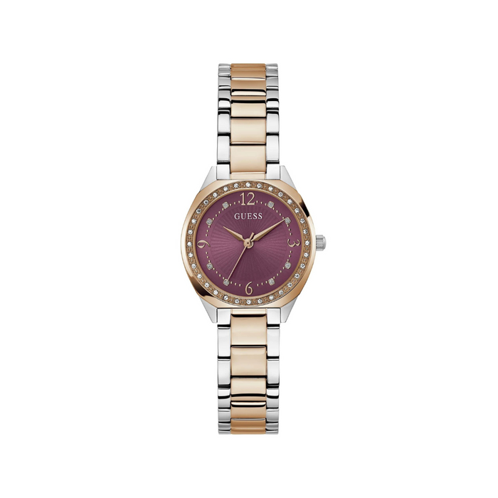 Guess Ladies Rose Tone Watch
