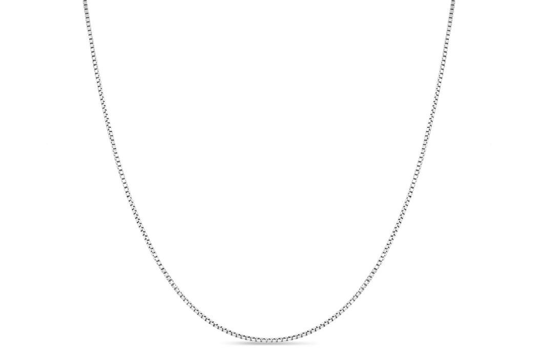 0.9mm Sterling Silver Box Chain