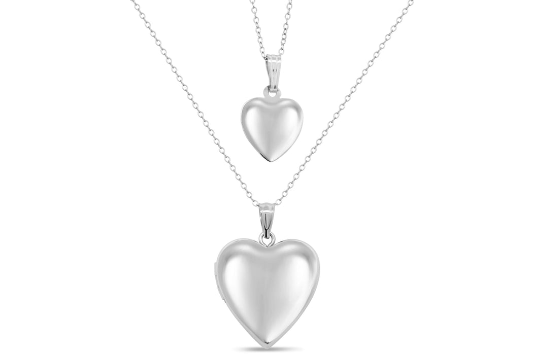 Casablanca Dual Heart Locket