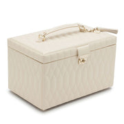 WOLF Caroline Large Ivory Jewellery Case