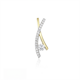 Casablanca Two-Tone Wish Necklace